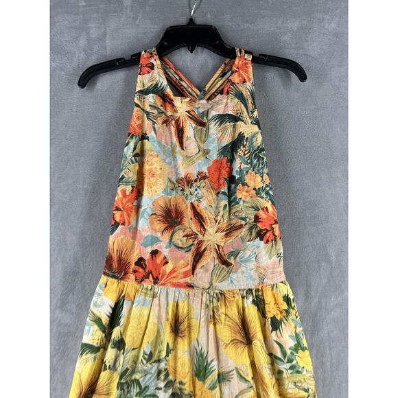Anthropologie Pilcro Halter Tiered Maxi Dress Size Medium - Picture 5 of 10
